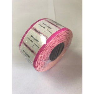 PRINTEX Pink Steam Process Indicator Labels Roll (700)