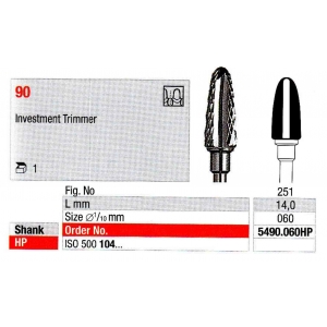 EDENTA TC CUTTER 5490-060 Investment Trimmer HP (1) 