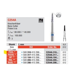 EDENTA TC Bone Cutter C254A-012 FGXL (3)