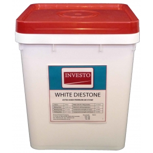 INVESTO White Diestone 20kg Pail