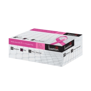 Bastion Nitrile UltraSoft® Pink (200's) Medium Powder Free Gloves