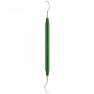 CORICAMA Curette Gracey 7-8 Alum Green Double Ended WHILE STOCK LASTS