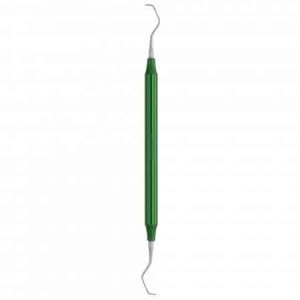 CORICAMA Curette Gracey 7-8 Alum Green Double Ended WHILE STOCK LASTS