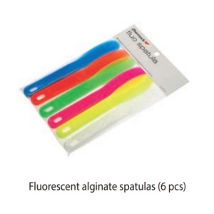 ZHERMACK Acrylic Alginate Mixing Spatulas (6) Assorted Colors