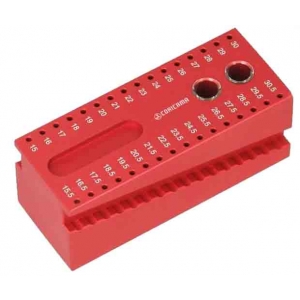 CORICAMA Aluminium Endo Meter Red