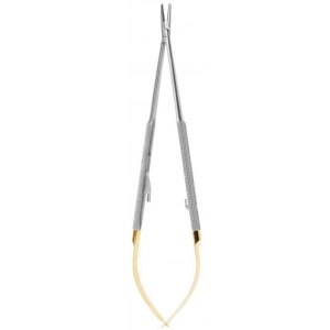 CORICAMA Needle Holder Castroviejo Straight TC 180MM