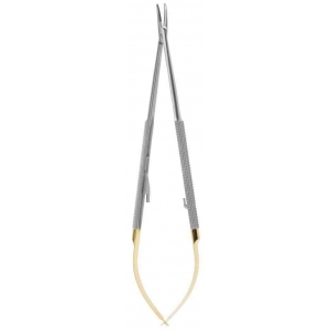 CORICAMA Needle Holder Castroviejo Curved TC 180MM