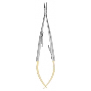 CORICAMA Needle Holder Castroviejo Straight TC 140MM