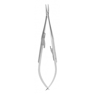 CORICAMA Needle Holder Castroviejo Curved 140MM