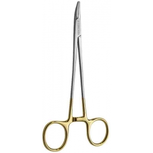 CORICAMA Needle Holder Crile-Wood Curved TC 150MM