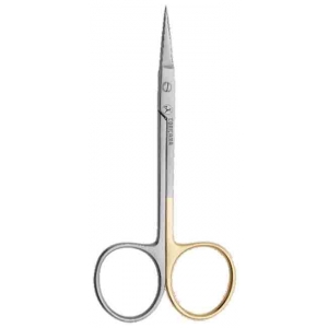 CORICAMA Scissor Iris Straight 115mm  S/CUT S/S