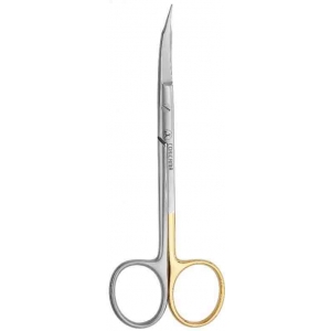 CORICAMA Scissor Goldman-Fox Curved S/Cut 130MM S/S