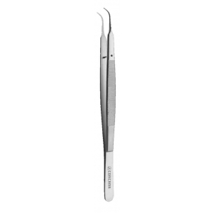 CORICAMA Tweezer Gerald Serrated Curved 175mm