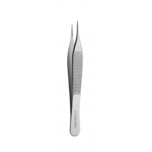 CORICAMA Tweezer Adson Micro Serrated 120mm