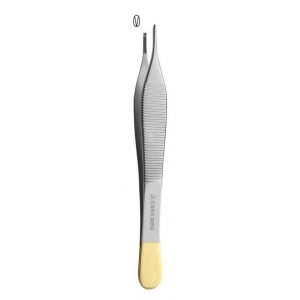 CORICAMA Tweezer Adson Micro Serrated TC 0.9x120mm