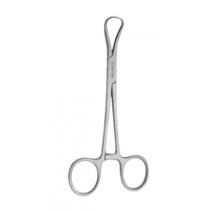 CORICAMA Towel Forcep Backhaus Curved 130mm Pointed