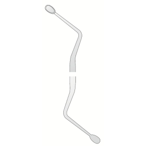 CORICAMA Bone Curette Hemingway #4 (4mm)