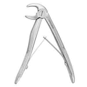 CORICAMA Tooth Forceps Pediatric With Spring #160