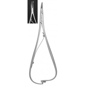 CORICAMA Ligature Forceps Smaha Curved 140mm