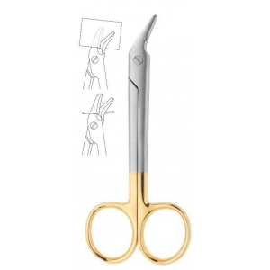 CORICAMA Scissor Universal S/S TC Straight Angeled 125MM