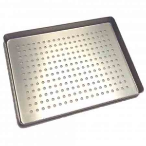 CORICAMA Tray Small Perforated Stainless Steel