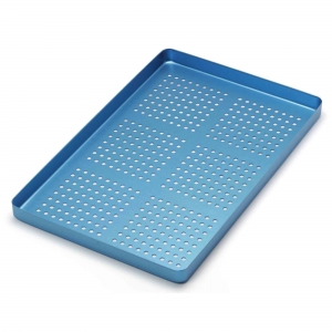 CORICAMA Tray Large Perforated Blue N.L.A.