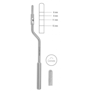 CORICAMA Osteotome Double-Lock Convex