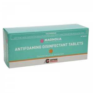 MAGNOLIA Antifoaming Disinfectant Tablets (10 boxes of 50) Bulk Buy