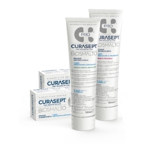 CURASEPT Biosmalto Caries, Abrasion & Erosion Pro Mousse 150ml Delicate Mint 1450ppm Fluoride