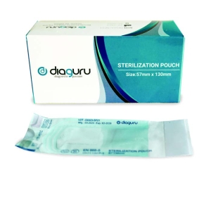 DiaGuru Self Sealing Sterilisation Pouch 57x130mm (200)
