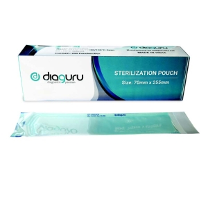 DiaGuru Self Sealing Sterilisation Pouch 70x255mm (200)