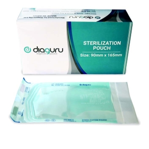 DiaGuru Self Sealing Sterilisation Pouch 90x165mm (200)