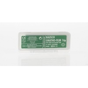 BAUSCH GNATHO FILM GREEN BK-122 16µ one-sided 20x60mm (50)