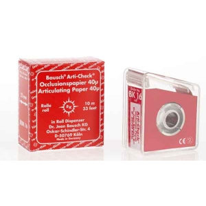 BAUSCH ARTI-CHECK RED BK-16 40µ Roll in Dispenser (22mm x 10m)