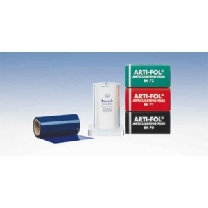 BAUSCH ARTI-FOL BLACK ROLL BK-70 8µ one-sided (75mm x 20m)