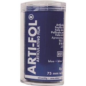 BAUSCH ARTI-FOL BLUE ROLL BK-73 8µ one-sided (75mm x 20m)