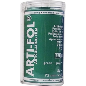 BAUSCH ARTI-FOL GREEN ROLL BK-76 8µ Two Sided (75mm x 15m)