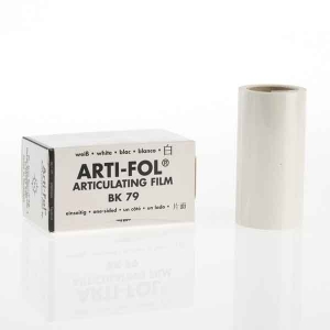 BAUSCH ARTI-FOL WHITE  BK-79 8µ One Sided (75mm X 20m)