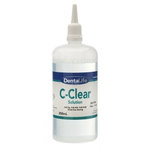 DENTALIFE C-Clear Solution - 250ml bottle