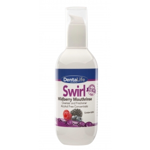 DENTALIFE Swirl Mouthwash Wildberry - 200ml pump pack