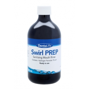 Swirl PREP 1% Peroxide Pre-procedural Rinse MINT - 500ml