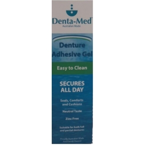 DENTA-MED Denture Adhesive Gel 50ml Tube