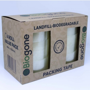 BIOGONE Packing Tape 48mmX6mm (6 Rolls)