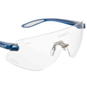 HOGIES Eyeguard Asian Bridge Metalic Blue Frame Clear Lens