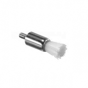 PORTE SCREW-IN BRISTLE BRUSHES SOFT CLEAR (144) FLAT END