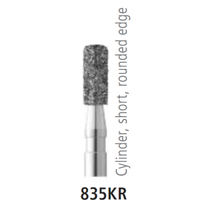 835KR Cylinder, Short, Rounded Edge