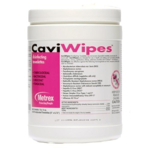 KERR CAVIWIPES (1) Hospital Grade Disinfectant Wipes Canister (160 wipes) 15x17cm