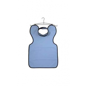 CHILD LEAD FREE X-RAY APRON WITH COLLAR BLUE