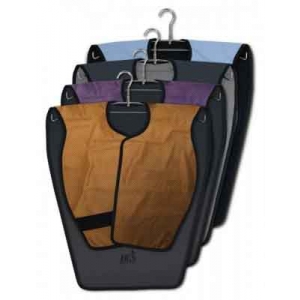 ADULT LEAD-FREE PANORAMIC PONCHO VIOLET/CHARCOAL