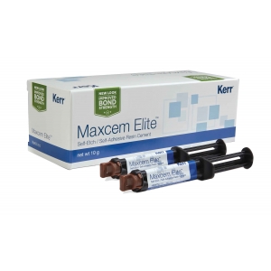 KERR Maxcem Elite Clear Refill - 2x 5g Automix Syringes